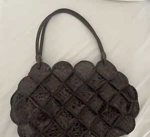 KMQ Hand Bag Brown women's Fashion - Picture 1 of 14