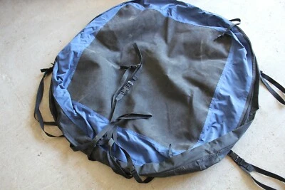 CargoLoc Canvas On top of Roof rack Cargo Sack Bag Protection Zipper black blue  - Image 1 of 4
