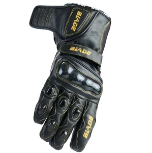 Blade Leather Motorcycle Gloves Motorbike Waterproof Thermal Winter Summer - Picture 1 of 39