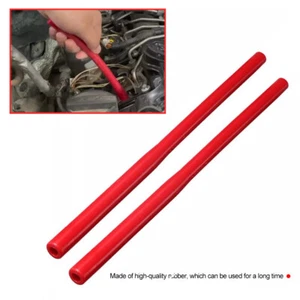 2pcs Car Spark Plug Socket Reusable Rubber Tube Portable Removal Tool Universal - Picture 1 of 7
