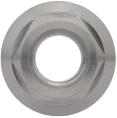 Flanschmutter DIN 6923 Titan Grade 5 FEINGEWINDE Mutter mit Flansch - Bild 1 von 3