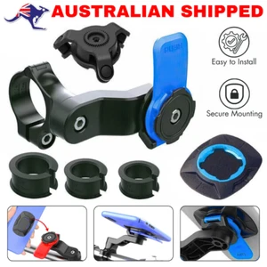 Compatible For Quad Lock Bike Motorcycle Phone Mount Holder Handlebar Bracket - Picture 1 of 15