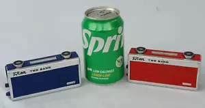 Pair of Rare Vintage Wien Two Band Pocket Transistor Radios M/L Wave Receiver - Bild 1 von 24