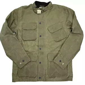 Best Made Co British Millerain gewachste Baumwolljacke braun durchgehender Reißverschluss Herren S neu mit Etikett - Bild 1 von 12
