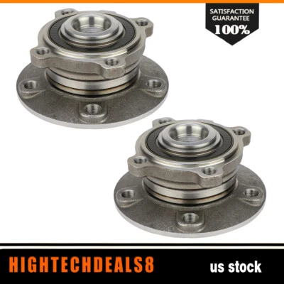 Conjunto de cojinetes de cubo de rueda delantera (2) para BMW 745i 745Li 2002 2003 2004 2005 Foto 1 de 4