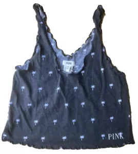 NWT Victoria's Secret PINK Sleepwear Tank Top M - Picture 1 of 9