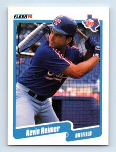 1990 Fleer Kevin Reimer Texas Rangers #310 - Picture 1 of 2