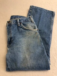 Dickies Jeans Mens 34x30 Classic Blue Denim Outdoor Workwear - Picture 1 of 5