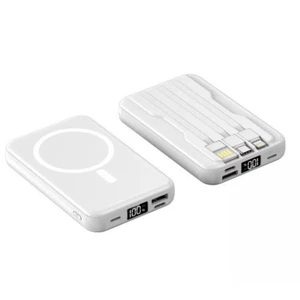 CARICABATTERIE MAGSAFE COMPATIBILE IPHON 12 13 14 15 WIRELESS POWERBANK 10000MAH - Foto 1 di 3