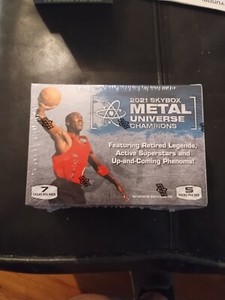 2021 Upper Deck Skybox Metal Universe Champions Blaster Box 5 Packs Total