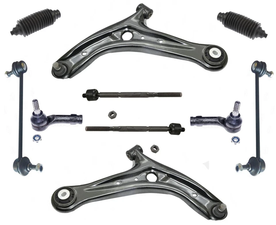 Передние нижние рычаги управления внутренние внешние анкерные стержни и звенья для Ford Fiesta 2011-2017 - Изображение 1 из 4