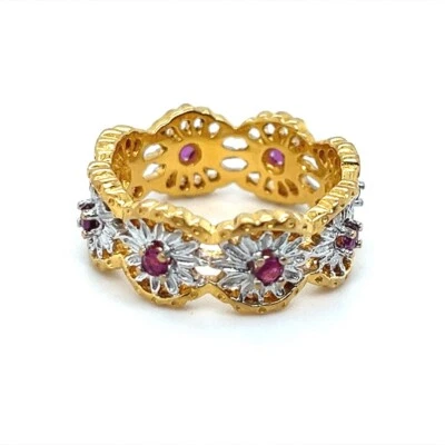 18K Two-Tone Gold Ring - Image 1 of 4