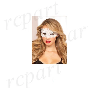 Nuovo costume intimo sexy donna cosplay floreale pizzo maschera occhi bianco 40132 - Foto 1 di 2