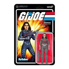 GI Joe Super 7 Reaction Figures Baroness Cobra Intelligence Officer Unpunched