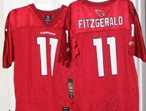 REEBOK Larry Fitzgerald Arizona Cardinals Football Jersey Boys Size 18 / 20 NWT - Picture 1 of 1