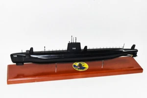 USS Harder (SS-568), 20 Zoll Mahagoni U-Boot Modell - Bild 1 von 5