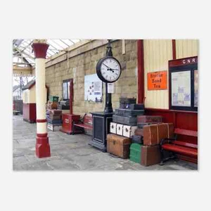 Póster de papel semibrillante premium Ramsbottom Station 2016 A3 (2 - Imagen 1 de 4