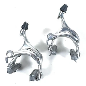 Shimano Ultegra 6600 Series BR-6600 FRONT & REAR PAIR/SET Brake Calipers w/ Pads - Picture 1 of 10