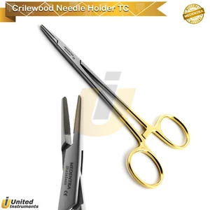 Pinza arteria sottile porta aghi legno crile TC pinza emostatica chirurgica dentale - Foto 1 di 3