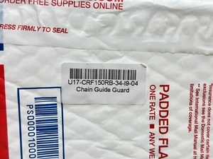 2017 Honda CRF150RB Chain Guide Guard Slide Black Dirt Bike Dirt Bike CRF 150RB - Picture 1 of 6