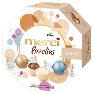 Storck merci LOVELIES White Chocolates variety 14pc. Made in Germany-FREE SHIP - Picture 1 of 3
