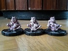 3x Potbellied Gremlin Set Mage Knight Wizkids Miniatur Fantasy Tabletop HeroClix