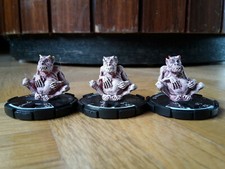 3x potbellied Gremlin Set Mage Knight WizKids Miniature Fantasy Tabletop Heroclix