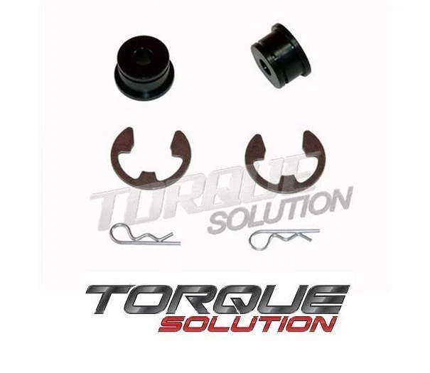 TORQUE SOLUTION MANUAL TRANSMISSION SHIFTER CABLE BUSHINGS TOYOTA COROLLA 03-11 - Image 1 of 1