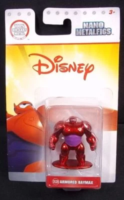 Disney Nano metalfigs ARMORED BAYMAX DS20 1.5" figure Jada NEW - Image 1 of 3