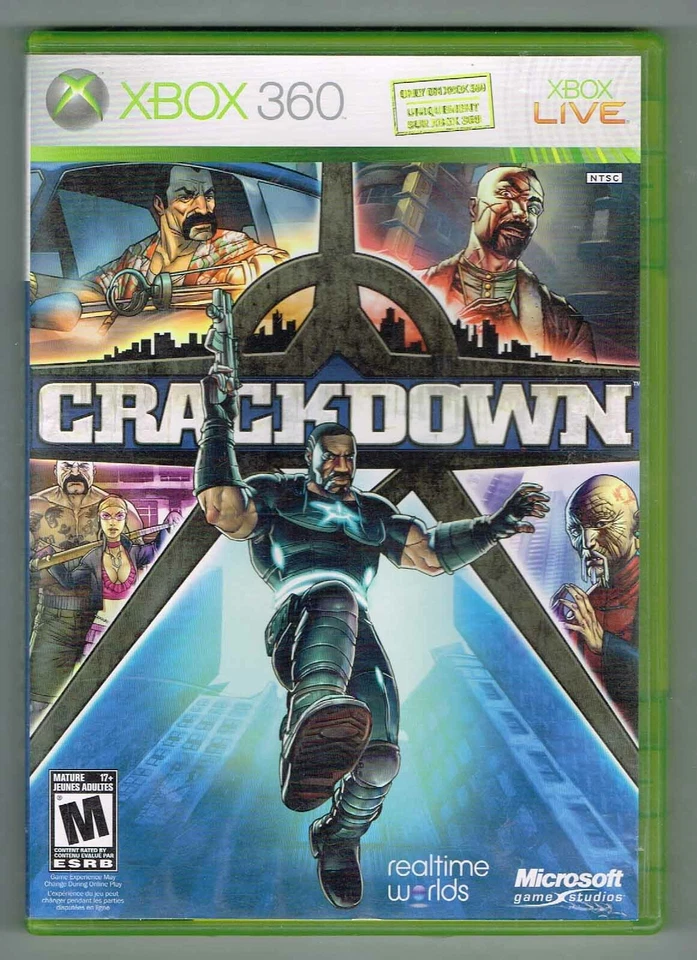 Crackdown (Microsoft Xbox 360, 2007) ~ Used Complete ~ - Image 1 of 1