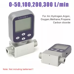 Micro Gas Flow Meter Digital Gas Mass Air Methane Argon Propane Flow Rate Meter - Picture 1 of 11