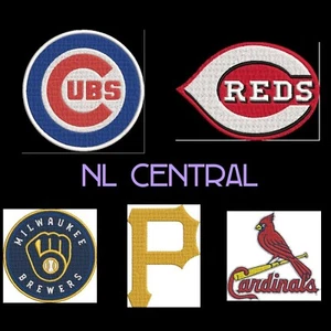 ML Baseball Iron on Patches, Approx 4"  See Description for Sizes - Picture 1 of 6