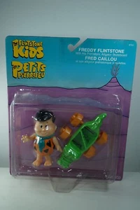 COLECO Vintage The Flintstone Kids Fred Freddy Flintstone Action Figure 1986 MOC - Picture 1 of 6