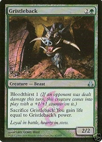 MTG - Guildpact - Gristleback - Foil - NM - Image 1 of 1