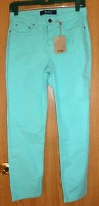 NWT BODEN *CAMBRIDGE ANKLE SKIMMER* in TROPICAL BLUE - PETITE 4P US - Picture 1 of 3