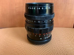 Pentacon electric 2.8/135 DDR lens. German lens - Picture 1 of 19
