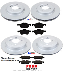 FOR MINI ONE COOPER S R50 (2001-2006) FRONT & REAR BRAKE DISCS & PADS SET *NEW* 