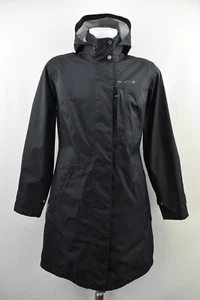 MERRELL Womens Jacket Waterproof Hooded Black Coat size S - Picture 1 of 17