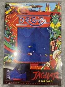 Atari Jaguar DEGZ Cartridge Original Authentic Complete CIB