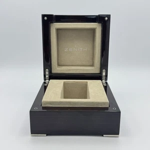 ZENITH UHREN BOX WATCH BOX CASE MIT UMKARTON TOP ZUSTAND 4 - Bild 1 von 7
