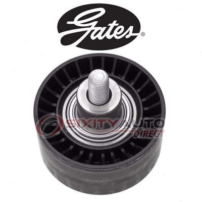 Gates Upper Drive Belt Idler Pulley for 2011-2015 BMW 535i xDrive 3.0L L6 - ri Foto 1 de 4