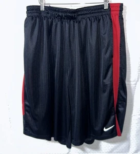 Pantalones Cortos Nike Para Hombre Grandes y Altos 4XT Negro Rojo Entrenamiento Gimnasio Baloncesto - Imagen 1 de 7
