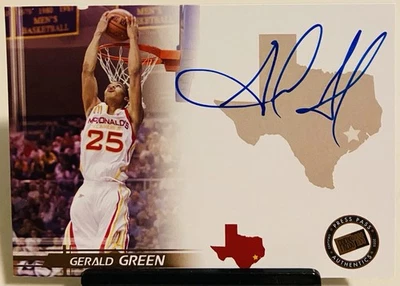 Gerald Green 2005-06 Press Pass Bronze Rookie On-Card Auto RC 🏀🔥✍️ - Image 1 of 3
