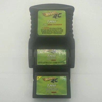 1997 Mattel Hot Wheels RC TMH 7.2 V NiMH Battery & Charger UNTESTED - Image 1 of 3