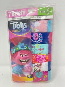 Multipacks de ropa interior universal para niñas pequeñas, Troll/Multi, 2-3T - Imagen 1 de 2