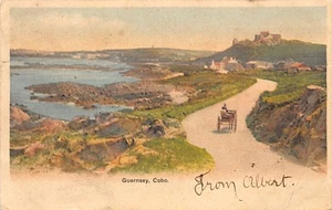 Guernsey - Cobo - LOWER RIGHT CORNER FOLDED - Picture 1 of 2