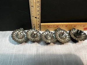 Lote de 5 candelabros vintage plateados para árbol de Navidad - Imagen 1 de 10