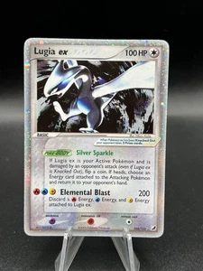 Lugia EX Unseen Forces 105/115 LP Holo Vintage Pokémon Card YO1 - Picture 1 of 6