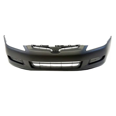 Primed Front Bumper Cover Fascia for 2003-2005 Honda Accord Coupe EX LX SE-CF - Imagem 1 de 4