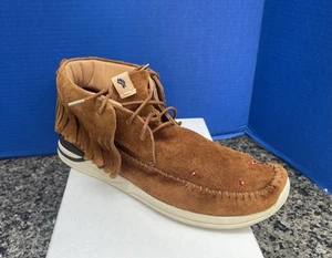 Visvim Shaman Moccasin FBT Folk, Size 12 US - Brown New In Box WOW - Picture 1 of 6